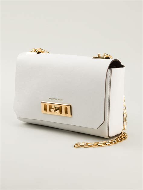 michael kors white oversholder clutch|michael kors evening clutch handbags.